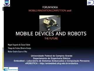 FORUM NOKIA MOBILE INNOVATION COMPETITION 2008