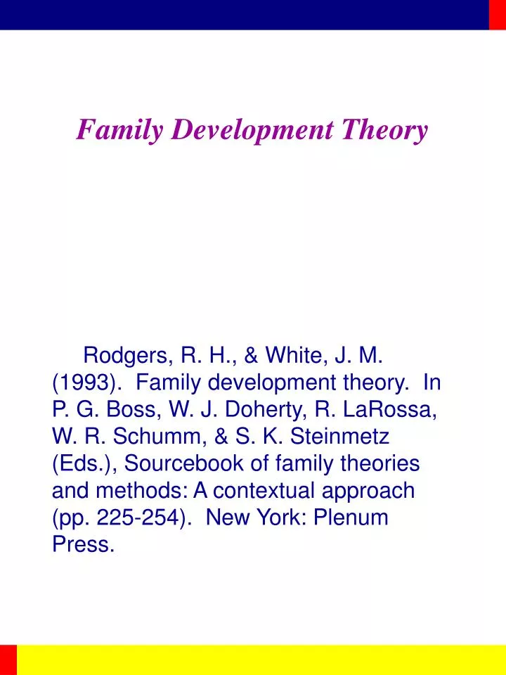 family development theory