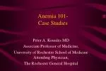 Anemia 101- Case Studies - slide 1
