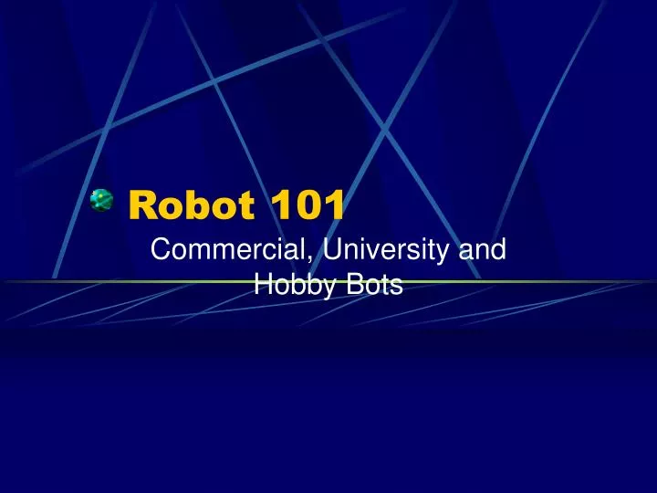 robot 101