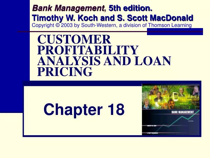 customer profitability analysis and loan pricing