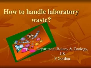 How to handle laboratory waste?