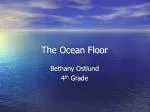The Ocean Floor - slide 1