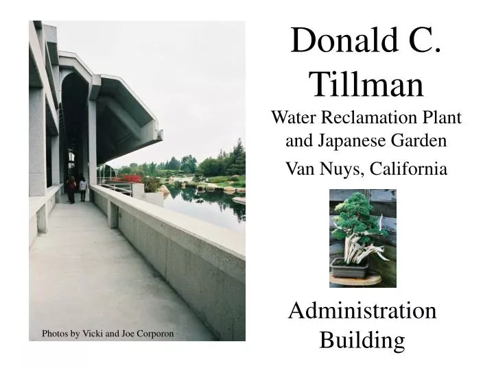 donald c tillman water reclamation plant and japanese garden van nuys california