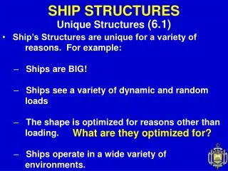 SHIP STRUCTURES