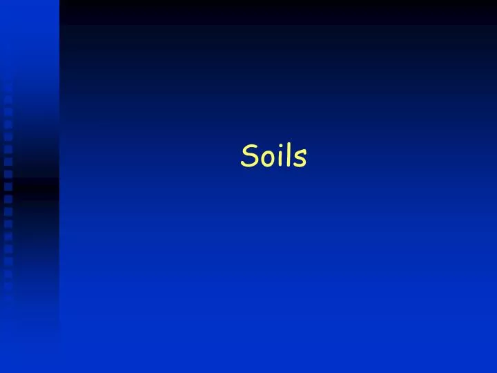 soils