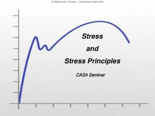 B. NOWAK, Stress – Principles…., CASA Seminar, 8 th March 2006