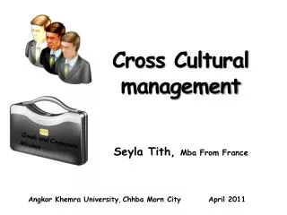 Cross Cultural management