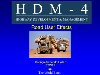 Road User Effects