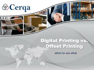 Digital Printing vs. Offset Printing: when to use what