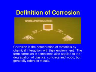 Quantitative Corrosion Theory