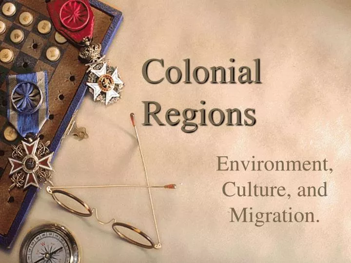 colonial regions