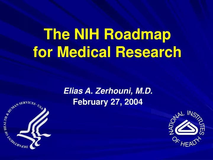 the nih roadmap for medical research