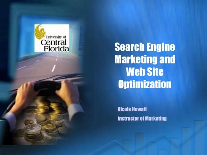 search engine marketing and web site optimization