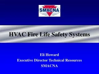 HVAC Fire Life Safety Systems
