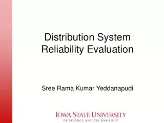 Distribution System Reliability Evaluation