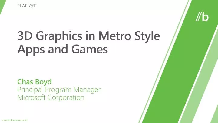 3d graphics in metro style apps and games