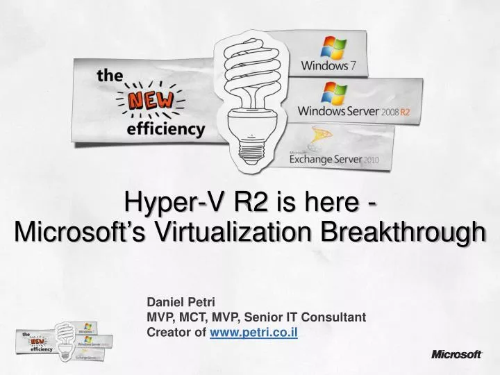 hyper v r2 is here microsoft s virtualization breakthrough