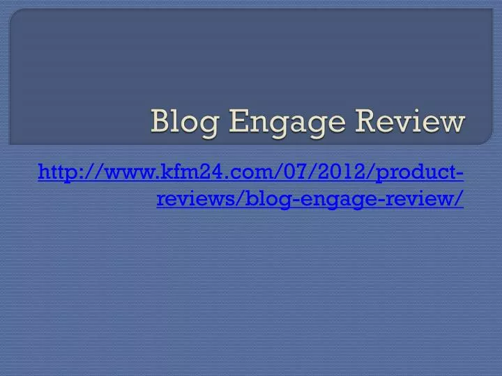 blog engage review