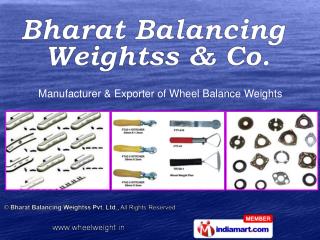 Wheel Balance Weight By Bharat Balancing Weightss Pvt Ltd