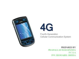 4G Fourth-Generation Cellular Communication System