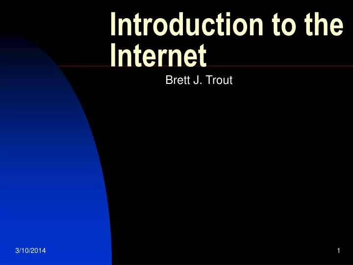 introduction to the internet