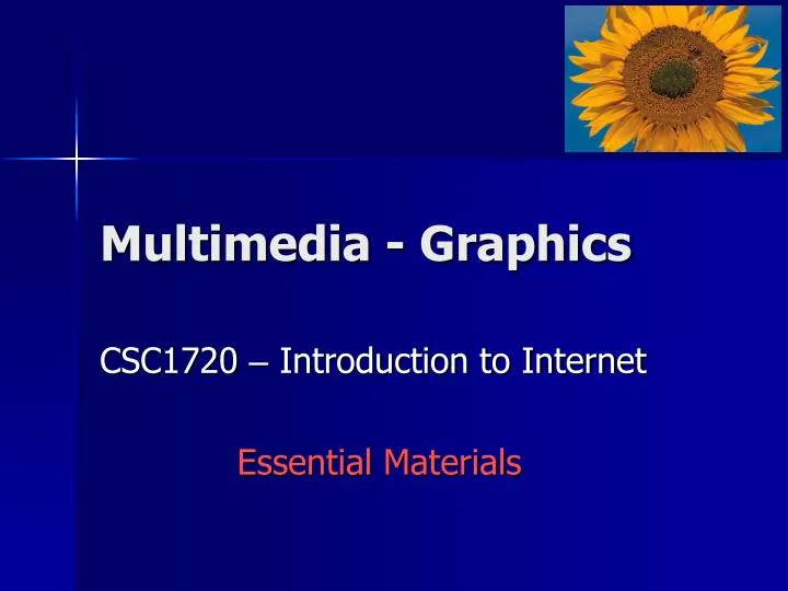 multimedia graphics