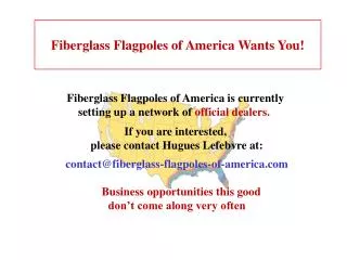 Fiberglass Flagpoles of America Wants You!