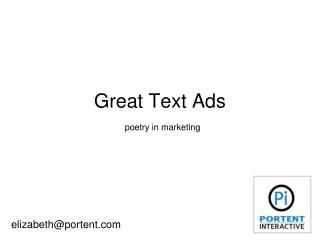 How to Write Great Text PPC Ads