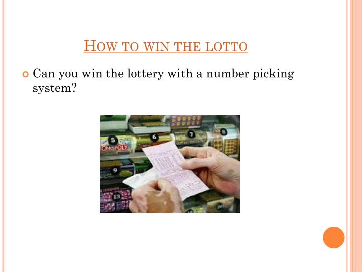 how to win the lotto