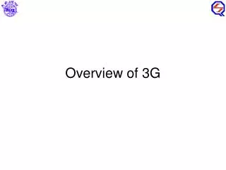 Overview of 3G