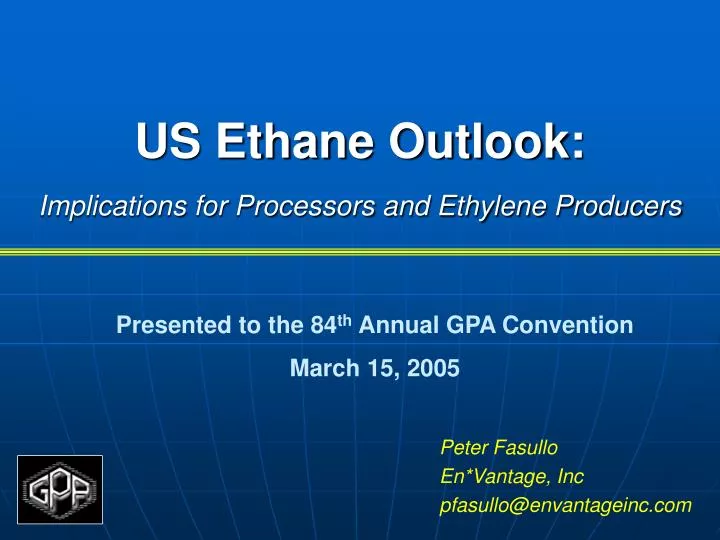 us ethane outlook implications for processors and ethylene producers