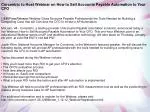 Corcentric to Host Webinar on How to Sell Accounts Payable A - slide 1