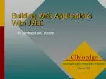 Building Web Applications With J2EE - slide 1