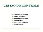 GESTAO DO CONTROLE - slide 1