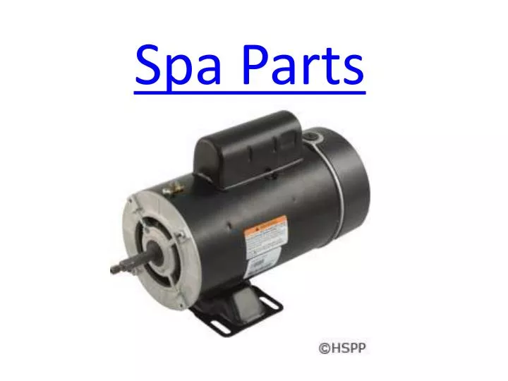 spa parts