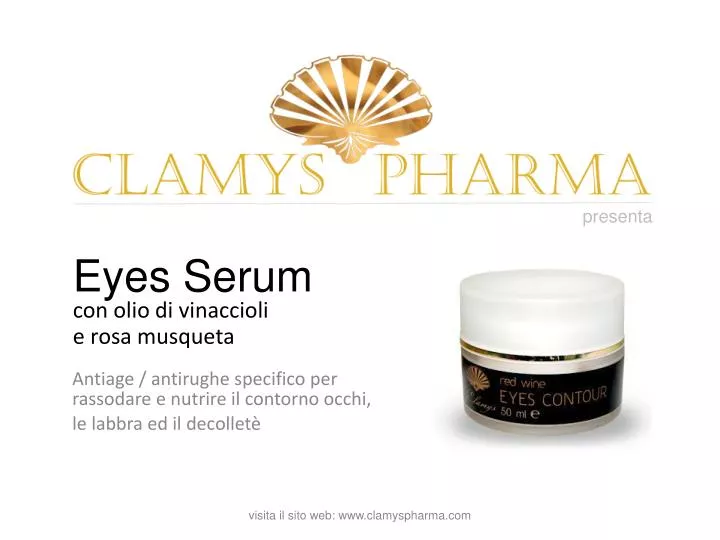 eyes serum con olio di vinaccioli e rosa musqueta