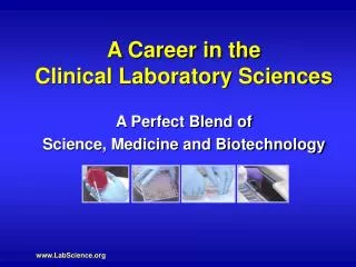 A Career in the Clinical Laboratory Sciences