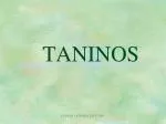 TANINOS - slide 1