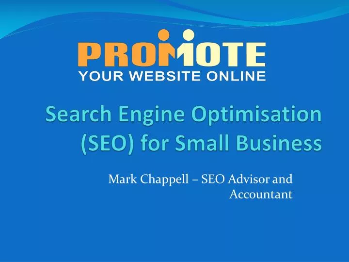 search engine optimisation seo for small business