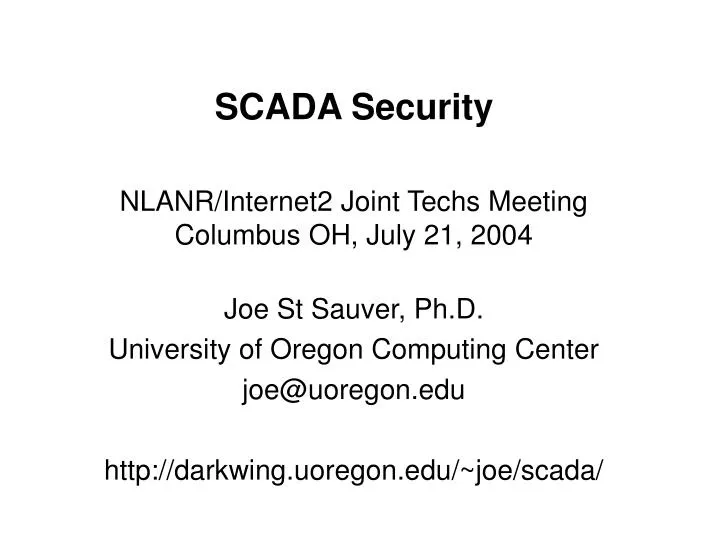 scada security