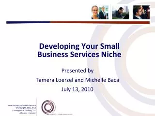 Developing Your Small Business Services Niche