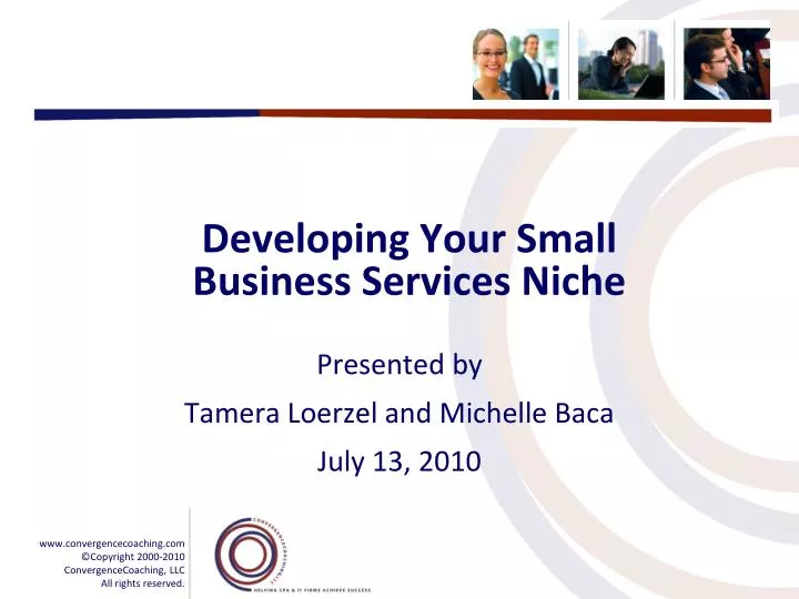 developing your small business services niche