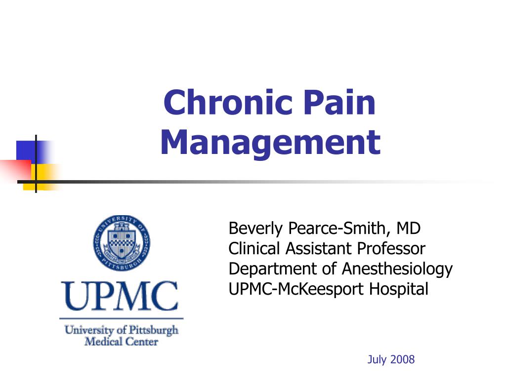 PPT - Chronic Pain Management PowerPoint Presentation, free download ...
