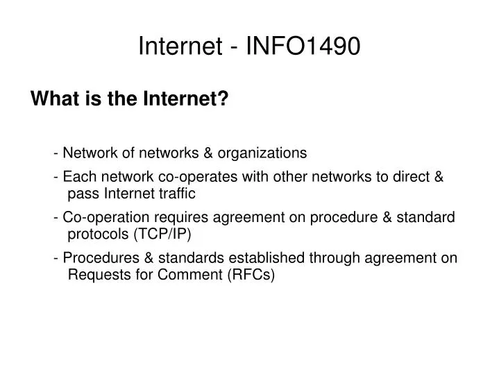 internet info1490