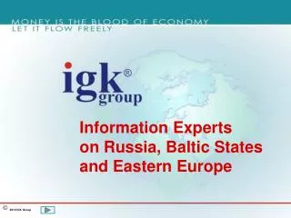 Information Experts on Russia, Baltic States and Eastern Europe