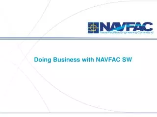 Doing Business with NAVFAC SW