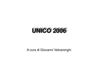 UNICO 2006