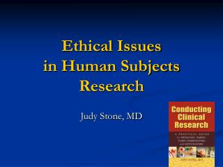 Ethical Issues in Human Subjects Research
