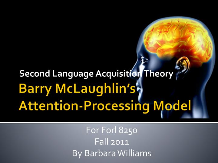 second language acquisition theory